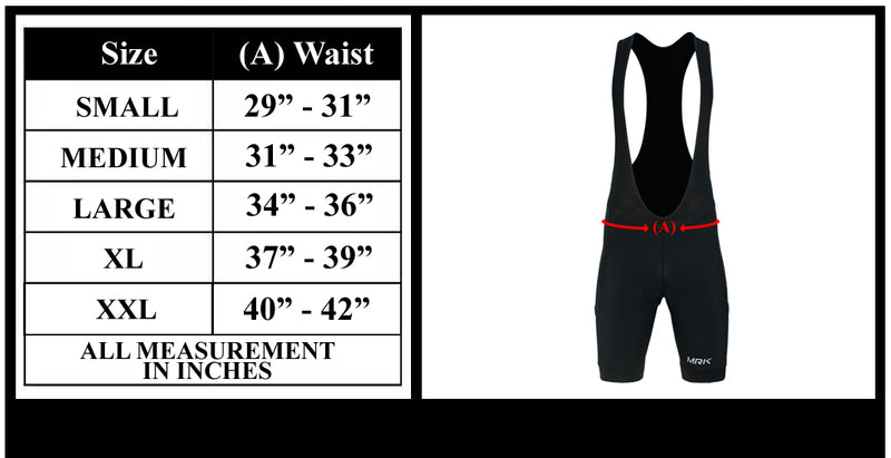 Cycling Bib Shorts for Men - MRK SPORTS