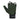 Green wheelchair gloves front view