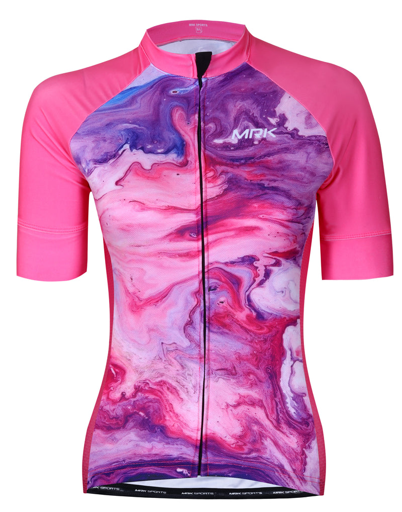 Cycling best sale pink jersey