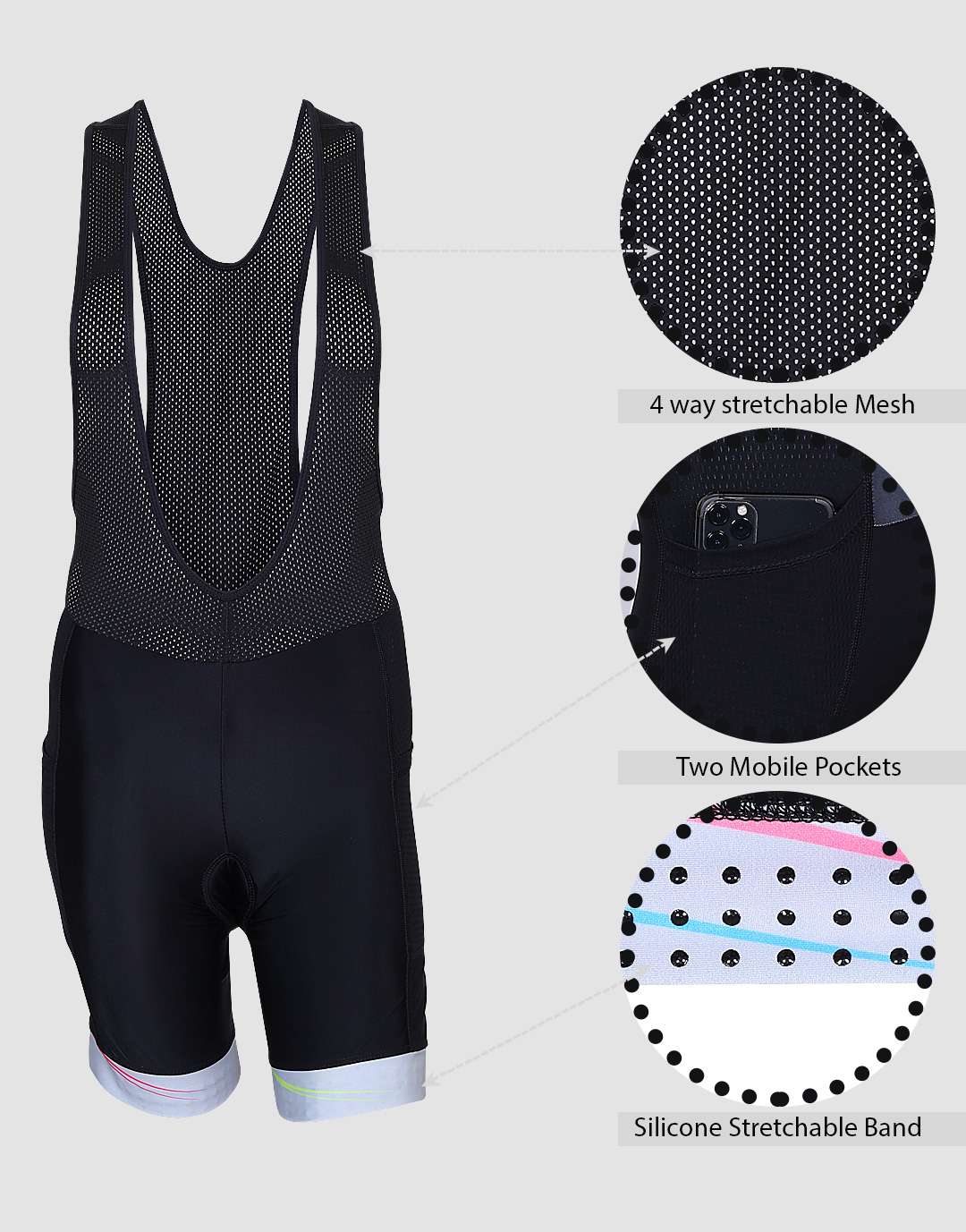 Cycling Bib Shorts for Women - MRK SPORTS