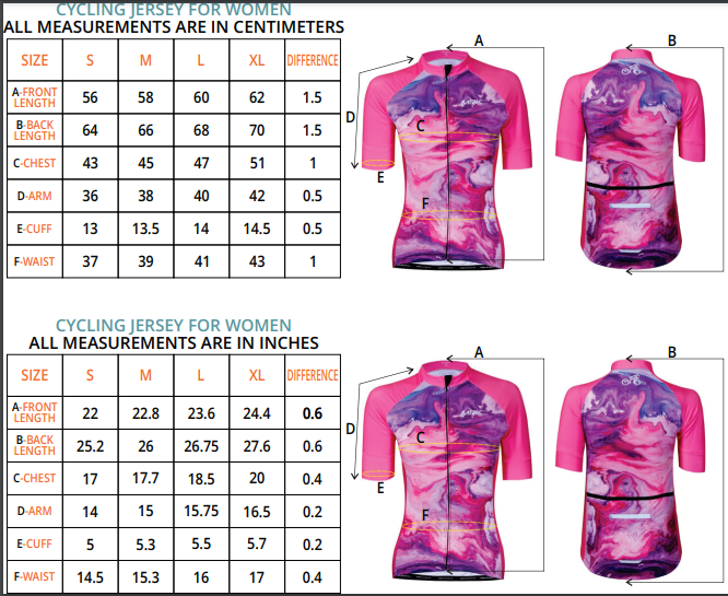 CYCLING JERSEY FOR WOMEN - MRK SPORTS